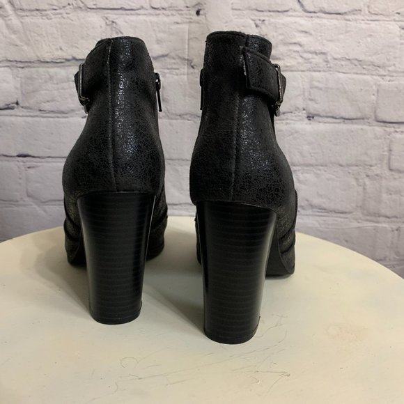 Vera Wang Ankle Boots Size 8 1/2 - Picture 6 of 7